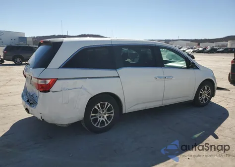 2012 Honda Odyssey Ex-L из США, поврежденный, VIN 5FNRL5H64CB091249